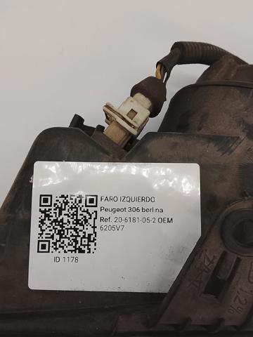 6205V7 PEUGEOT Faro derecho comprar Madrid