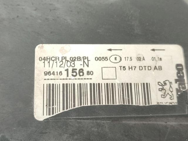 Faro derecho Peugeot 307 3H