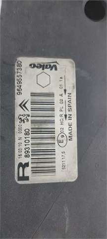 PEUGEOT 620637 Faro derecho  en stock Valencia