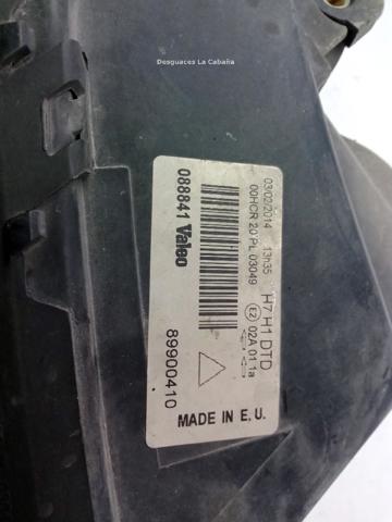 620643 PEUGEOT Faro derecho  en stock Huelva