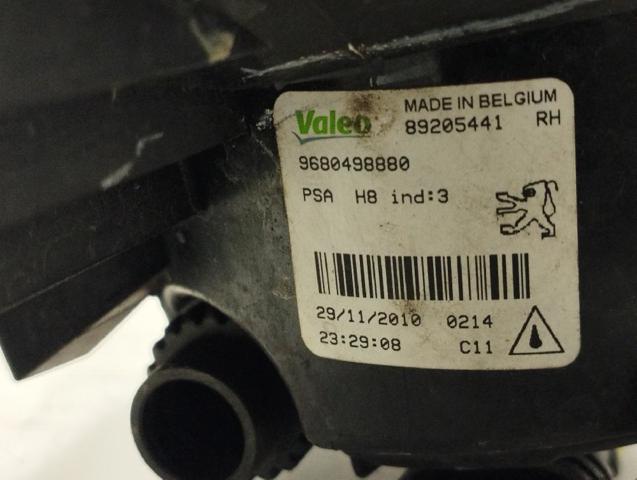 PEUGEOT 6206F0 Faro antiniebla derecho  comprar en Albacete