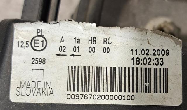 6206N5 PEUGEOT Faro derecho  comprar en Oviedo