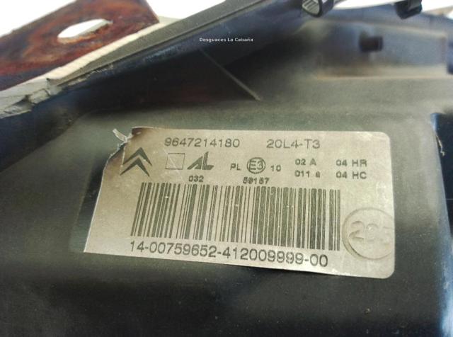 PEUGEOT 620885 Faro izquierdo  disponible Valladolid