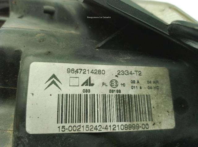PEUGEOT 620885 Faro izquierdo  disponible Valladolid