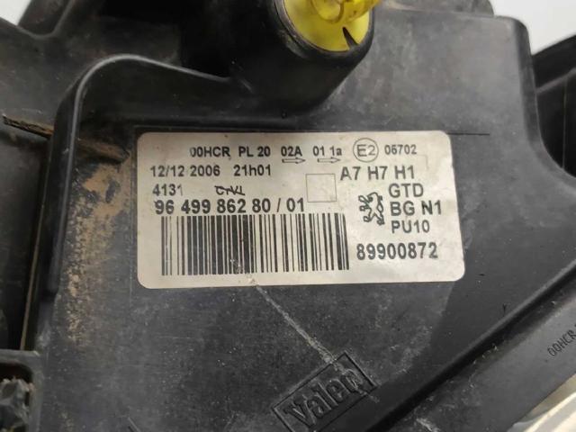PEUGEOT 620895 Faro izquierdo comprar Pamplona