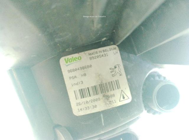 PEUGEOT 6208F0 Faro antiniebla izquierdo  comprar en Albacete