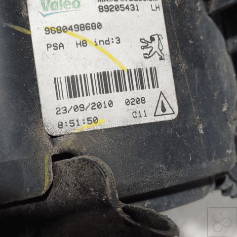 6208F0 PEUGEOT Faro antiniebla izquierdo  disponible Ourense
