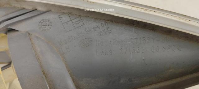 6208J4 PEUGEOT Faro antiniebla izquierdo  comprar en Oviedo