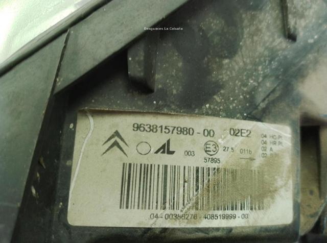 6208J7 Faro izquierdo  en stock Sabadell
