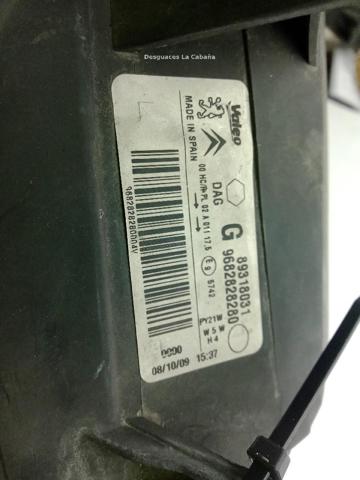 6208K6 PEUGEOT Faro izquierdo  en stock Gandía