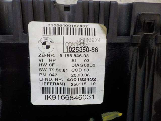 BMW 62109316127 Cuadro instrumentos  en stock Valencia