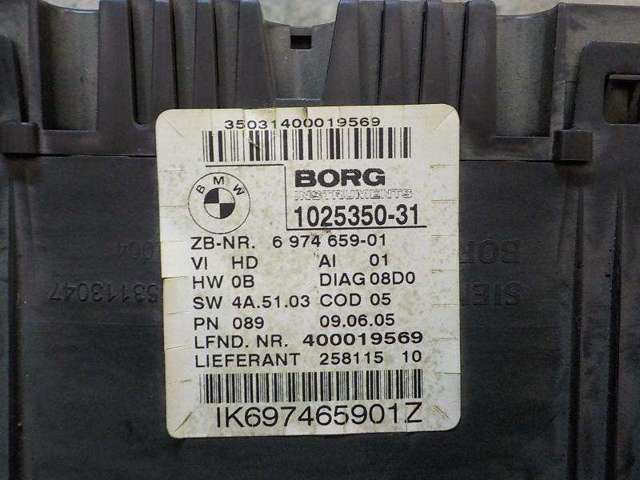 BMW 62109316127 Tablero de instrumentos  disponible Valladolid