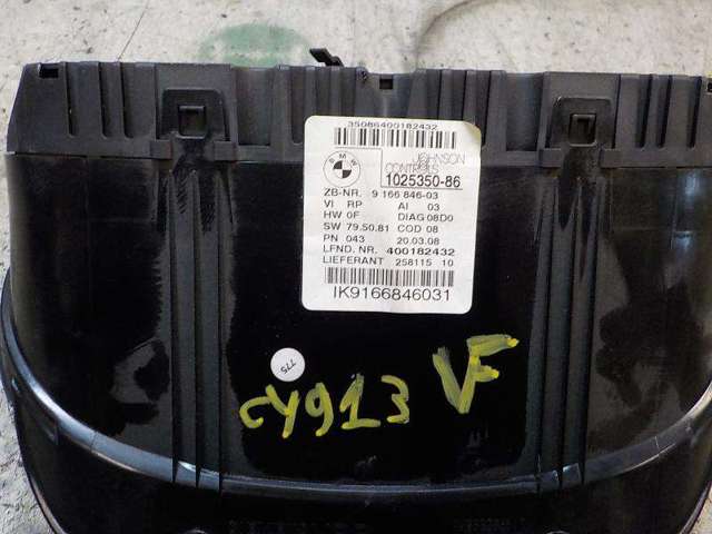 BMW 62109316127 Cuadro instrumentos comprar Barcelona