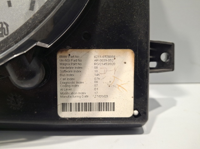 62116928884 BMW