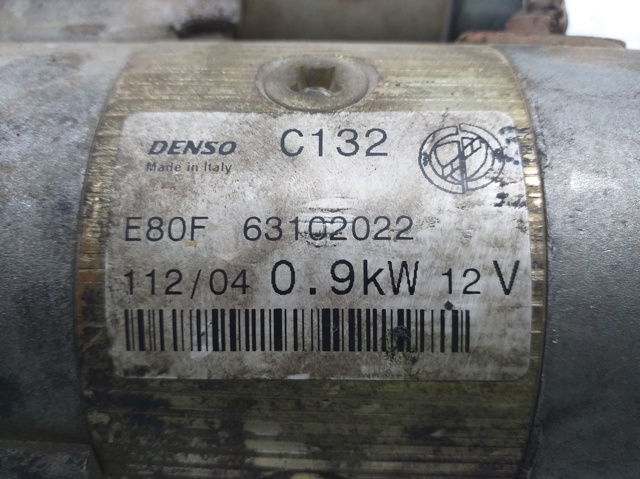 FIAT 63102022 Motor de arranque  en stock Salamanca