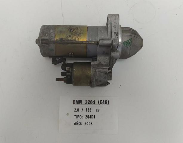 63113001 BMW Motor de arranque comprar Bilbao