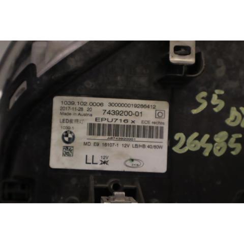 Faro derecho BMW 5 G30, F90