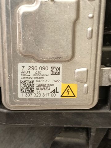 Faro delantero derecho 63117314532 BMW