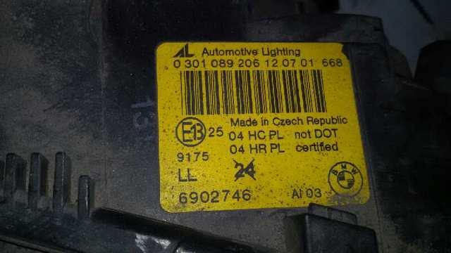 BMW 63126902746 Faro derecho comprar Pamplona