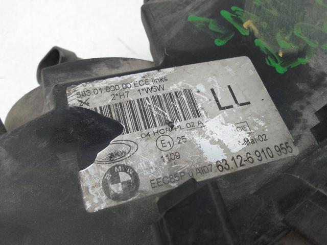 63126910955 BMW Faro izquierdo  comprar en Lleida