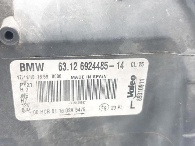 63126924485 BMW Faro izquierdo  disponible Alicante