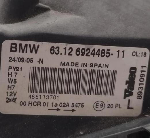 63126924485 Faro izquierdo  en stock Granada