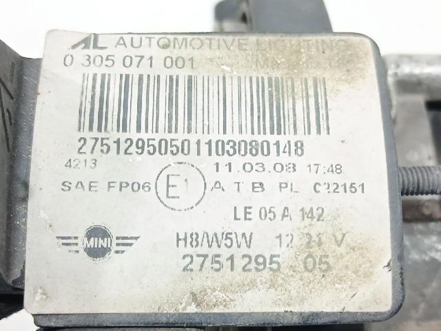 63172751295 BMW Faro antiniebla izquierdo y derecho  en stock Gandía