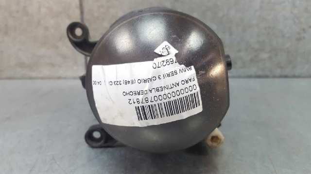 Luz antiniebla derecha 63176920704 BMW