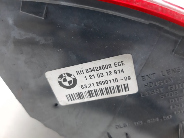 63212990110 BMW Piloto trasero exterior derecho comprar Bilbao
