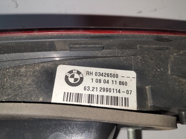 BMW 63212990114 Piloto trasero interior derecho  en stock Valencia