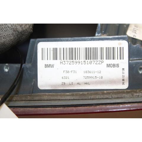 BMW 63217259915 Piloto trasero interior izquierdo comprar Barcelona