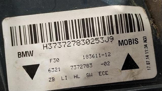 63217312845 Piloto trasero exterior izquierdo  en stock Granada