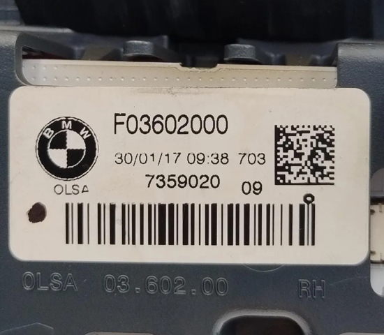 BMW 63217359020 Piloto trasero interior derecho  comprar en Albacete