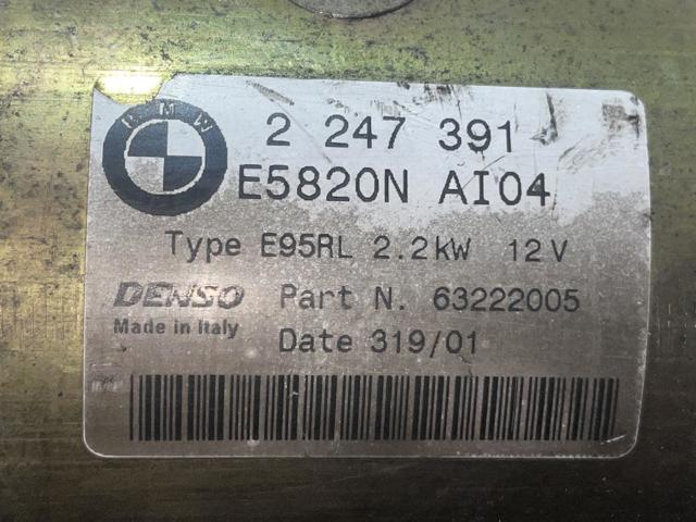 BMW 63222005 Motor de arranque  comprar en Albacete