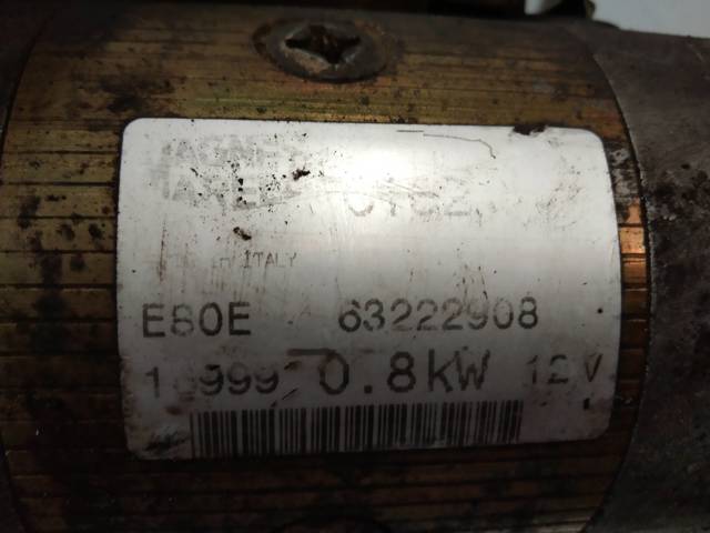 63222908 FIAT Motor de arranque  en stock Gandía