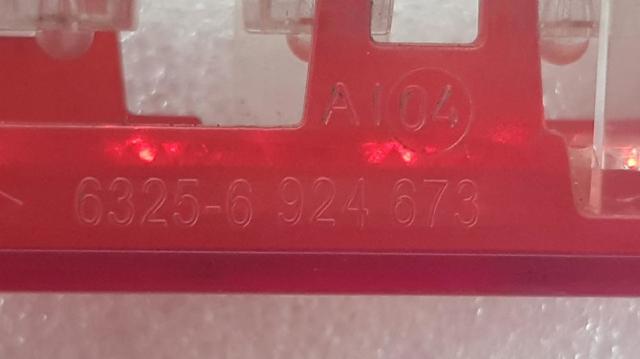 BMW 63256924673 Tercera luz de freno  en stock Salamanca