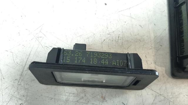 BMW 63267193293 Luz matricula  en stock Terrassa