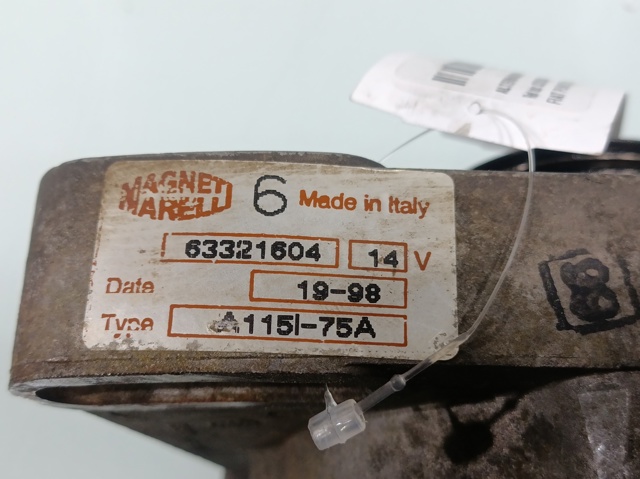 FIAT 63321604 Alternador  disponible Valladolid