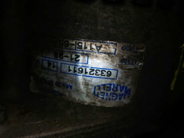 FIAT 63321611 Alternador  disponible España