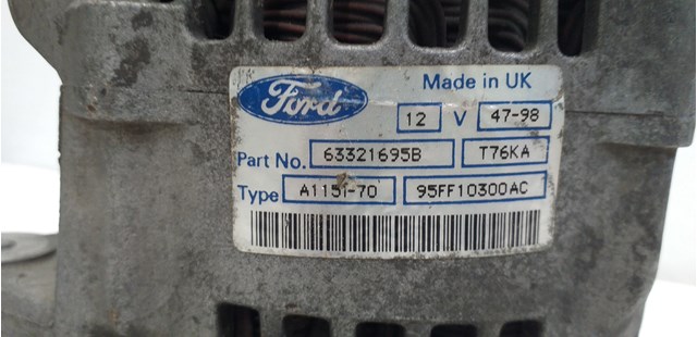 63321695B FORD Alternador  comprar en Oviedo