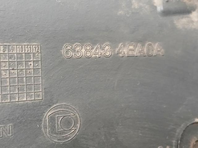 638434EA0A NISSAN Guardalodos interior izquierdo, guardafango delantero comprar Bilbao