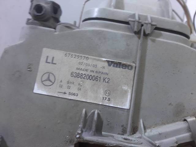 6388200061 MERCEDES Faro izquierdo comprar Madrid