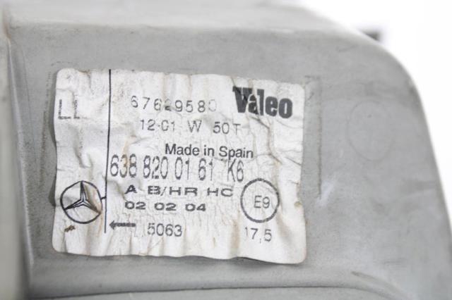 6388200161 Faro derecho  en stock Castellón