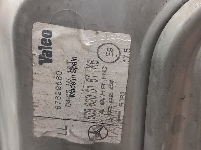 6388200161 MERCEDES Faro derecho  en stock Huelva