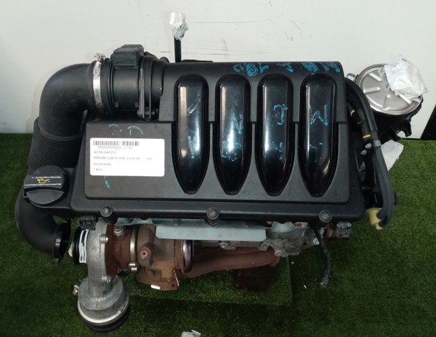 Motor completo para mercedes-benz clase b (w245) (2005-2011) b 180 cdi (245.207) 640940 640940
