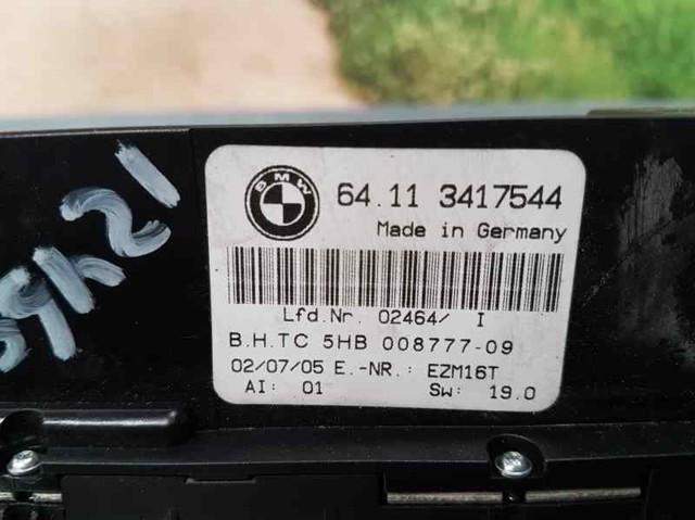 64113417544 BMW Unidad de control aire acondicionado comprar Alcalá