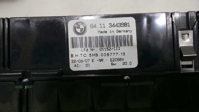 64113443981 Módulo de modos de calefacción/aire acondicionado  comprar en Reus