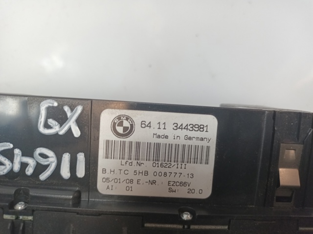 BMW 64113443981 Módulo de modos de calefacción/aire acondicionado  comprar en Murcia