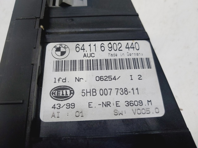 64116902440 BMW Unidad de control aire acondicionado comprar Madrid
