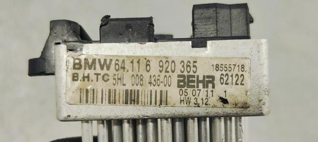 BMW 64116920365 Resistencia del ventilador del habitáculo  comprar en Albacete
